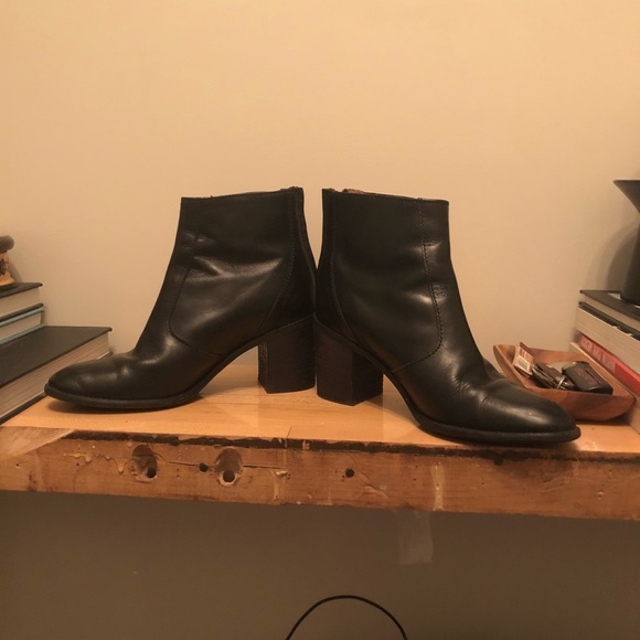 Madewell Shoes - Madewell Black Heeled Boots